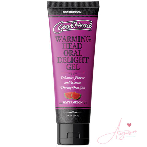 GoodHead Warming Head Oral Delight Gel Watermelon 4oz Bulk