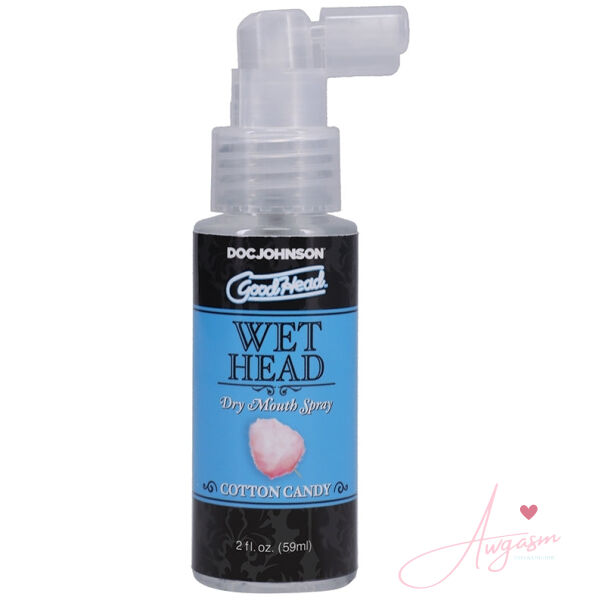 GoodHead Wet Head Dry Mouth Spray-Cotton Candy 2oz - Image 2