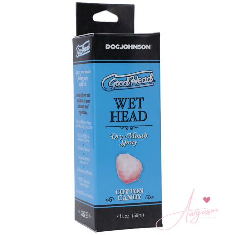 GoodHead Wet Head Dry Mouth Spray-Cotton Candy 2oz