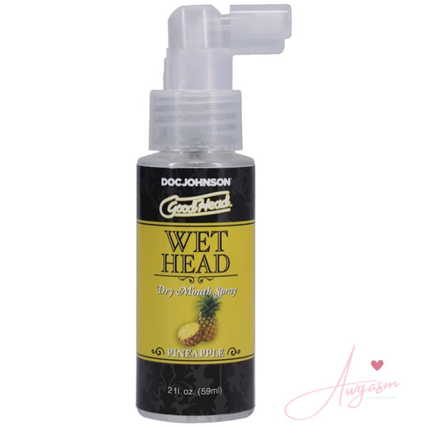 GoodHead Wet Head Dry Mouth Spray-Pineapple 2oz - Image 2
