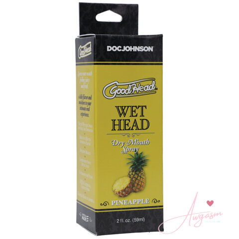 GoodHead Wet Head Dry Mouth Spray-Pineapple 2oz