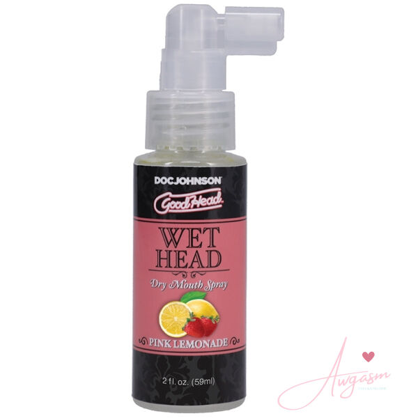 GoodHead Wet Head Dry Mouth Spray-Pink Lemonade 2oz - Image 2
