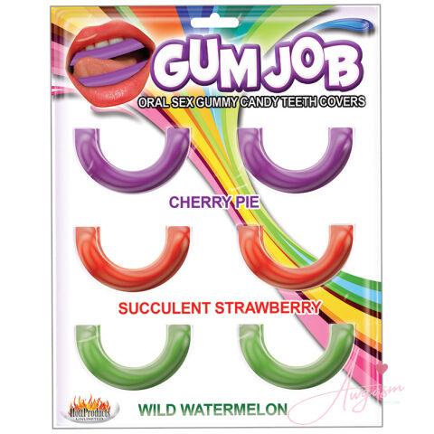 Gum Job Gummy Teeth Covers Assorted 6pk
