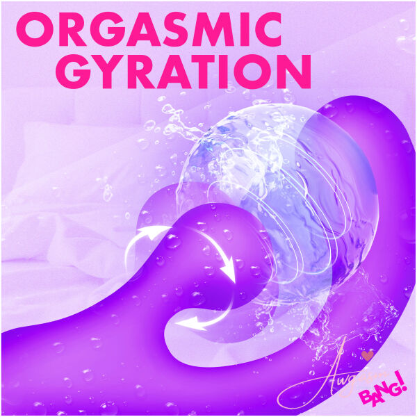 Gyro Rabbit Silicone Vibrator - Purple - Image 3
