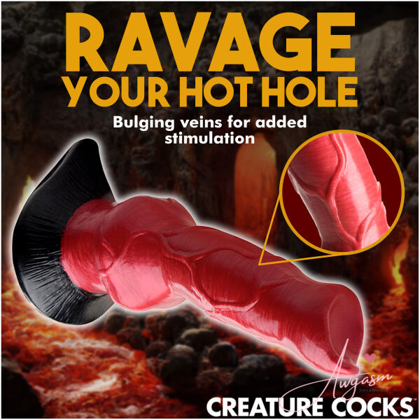 Hell-Hound Canine Penis Silicone Dildo - Image 6