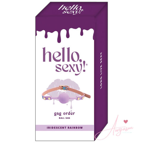 Hello Sexy Gag Order-Purple