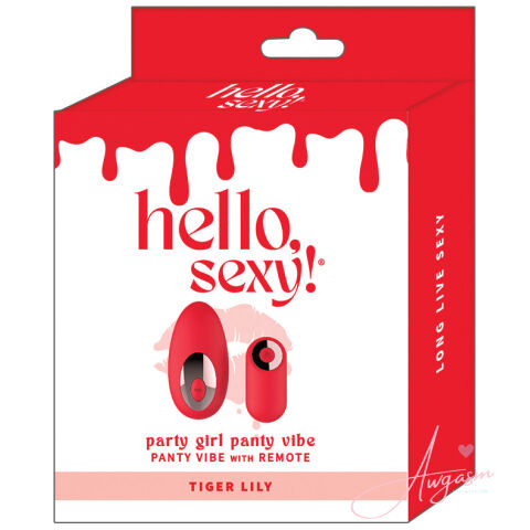 Hello Sexy Party Girl Panty Vibe-Tiger Lily