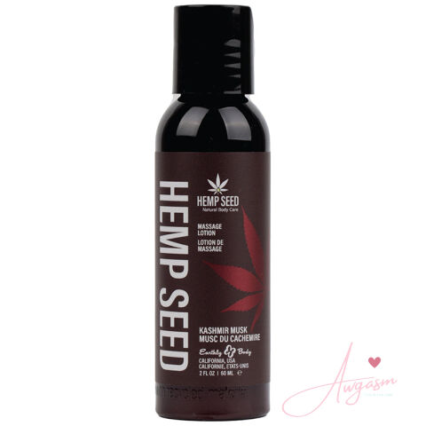Hemp Seed Massage Lotion-Kashmir Musk 2oz