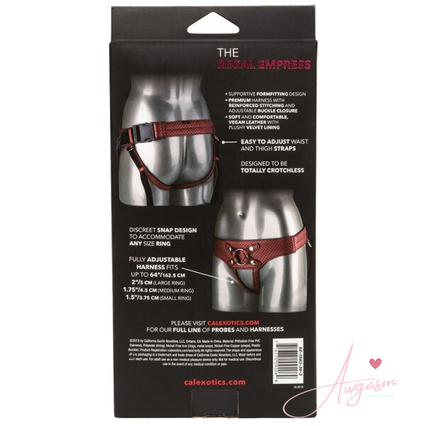 Her Royal Harness The Regal Empress-Red - Image 4