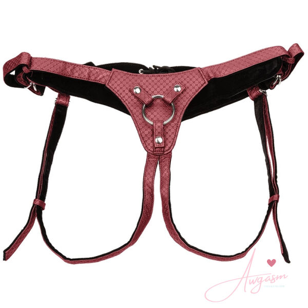 Her Royal Harness The Regal Queen-Red - Image 3