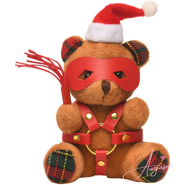 Holiday Bondage Bear Keychain - Brown - Image 6