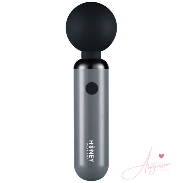 Honey Play Box Pomi Wand Clit Tease Vibrating Wand-Grey - Image 2