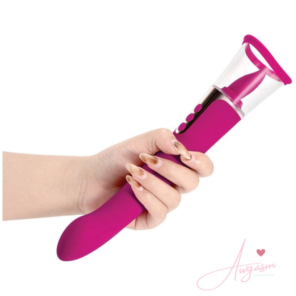 Honey Play Box Succion 3in1 Clitoral Sucking G Spot Vibrator-Wine - Image 3