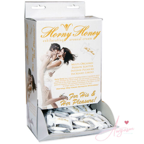 Horny Honey Clitoral Stimulation Gel Display of 144