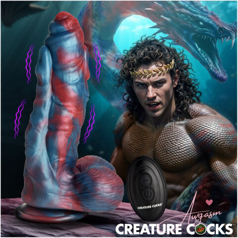 Hydra X Vibrating Silicone Dildo