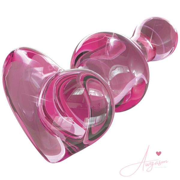 Icicles No.75 Heart Shaped Plug-Pink - Image 2