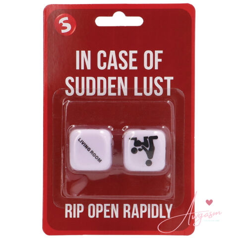 In Case Of Sudden Lust Sex Dice
