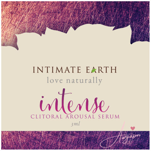 Intimate Earth Intense Clitoral Arousal Serum Foil 0.1oz