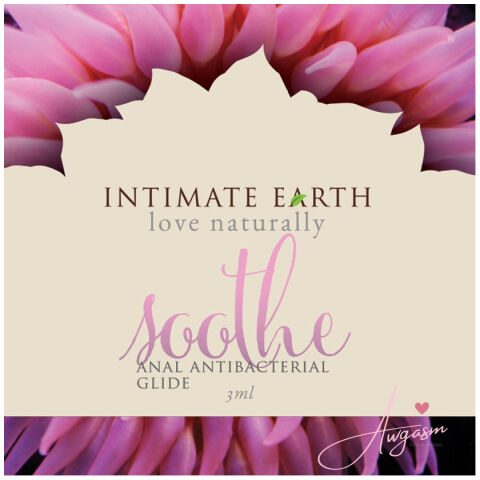 Intimate Earth Soothe Anal Antibacterial Glide Foil 0.1oz
