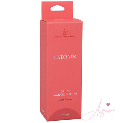 Intimate Enhancements Hydrate Daily Vaginal Lotion Boxed 2oz