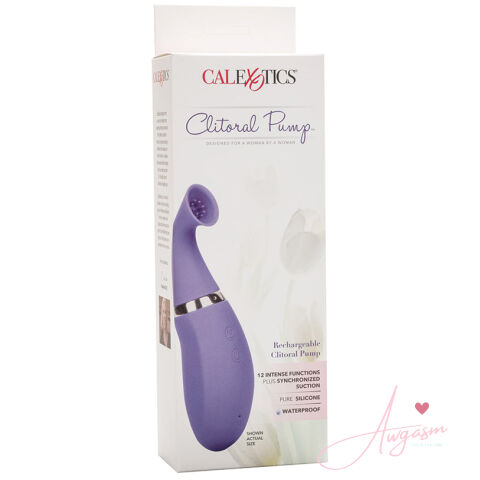 Intimate Pump Rechargeable Clitoral Pump-Purple