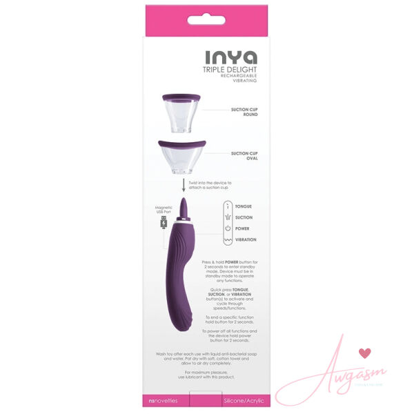 Inya Triple Delight-Purple - Image 3