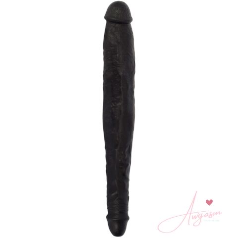 JOCK 13 Inch Tapered Double Dong Black BULK