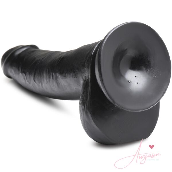 JOCK 8 Inch Dong with Balls Black - Image 4