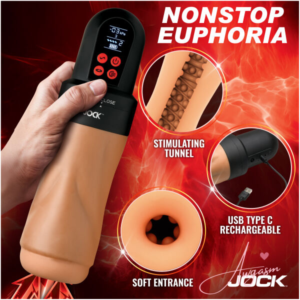 JOCK Sucking & Vibrating Masturbator - Image 3