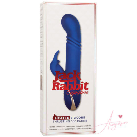 Jack Rabbit Signature Heated Silicone Thrusting "G" Rabbit