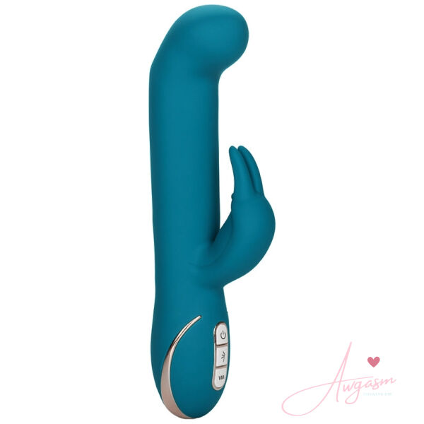 Jack Rabbit Signature Silicone Rocking "G" Rabbit-Teal 8.5" - Image 2