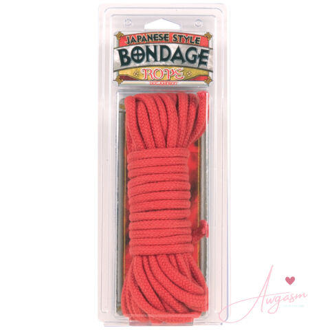Japanese Style Bondage Rope-Red