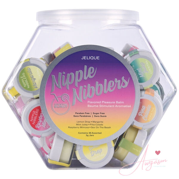 Jelique Cocktail Nipple Nibblers Assorted Tub of 36 - Image 2