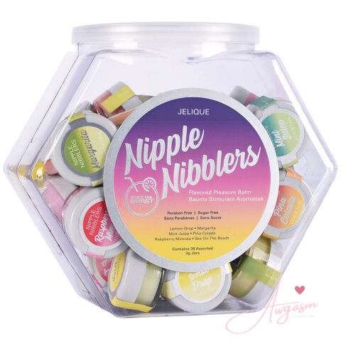 Jelique Cocktail Nipple Nibblers Assorted Tub of 36