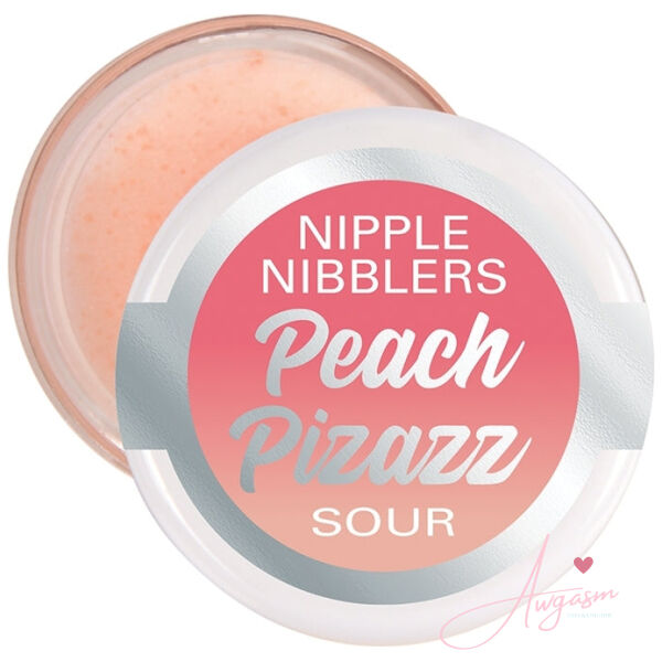 Jelique Nipple Nibblers Sour Tingle Balm-Peach Pizazz 3g - Image 2