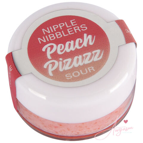 Jelique Nipple Nibblers Sour Tingle Balm-Peach Pizazz 3g