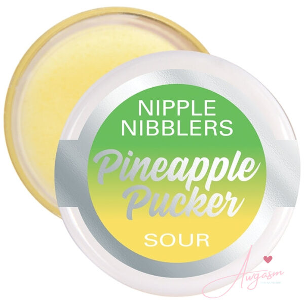 Jelique Nipple Nibblers Sour Tingle Balm-Pineapple Pucker 3g - Image 2