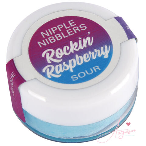 Jelique Nipple Nibblers Sour Tingle Balm-Rockin' Raspberry 3g