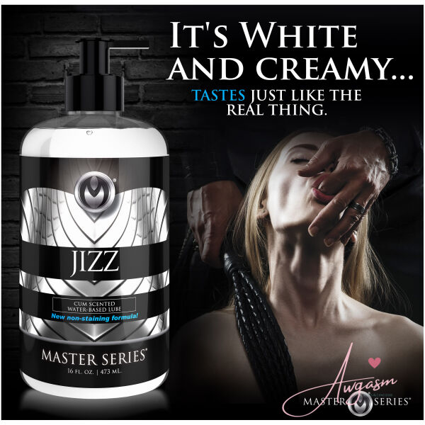 Jizz Cum-Scented Water-Based Lube 16oz - Image 2