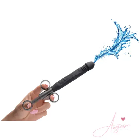 Jizz Shooter Silicone Dildo Lubricant Launcher