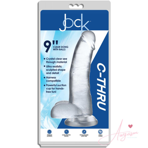 Jock C-Thru Dildo - 9 Inch - Image 6