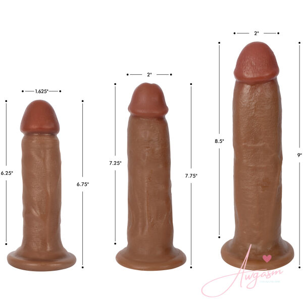 Jock Dark Bareskin Dildo - 9 Inch - Image 8