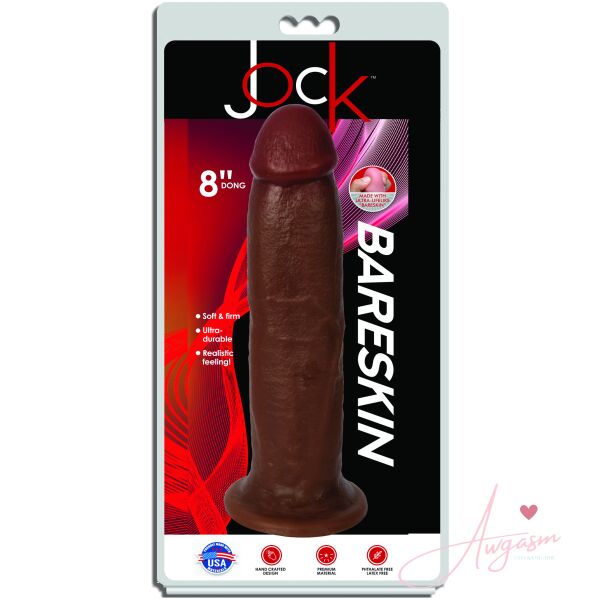 Jock Dark Bareskin Dildo - 9 Inch - Image 9