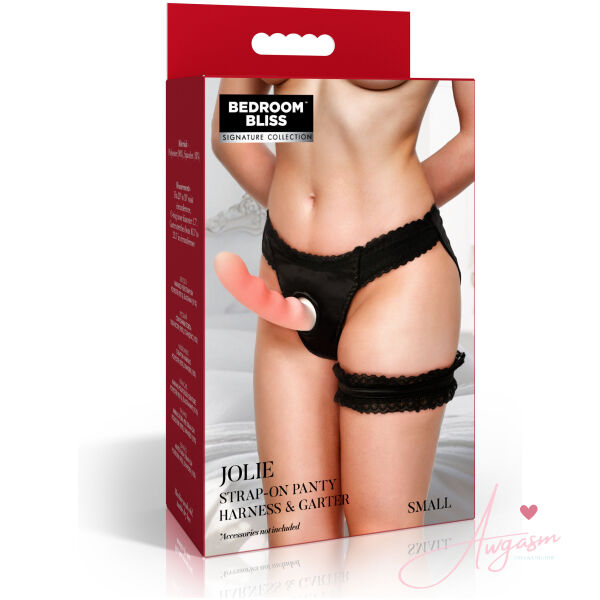 Jolie Strap-On Panty Harness & Garter - Small - Image 6