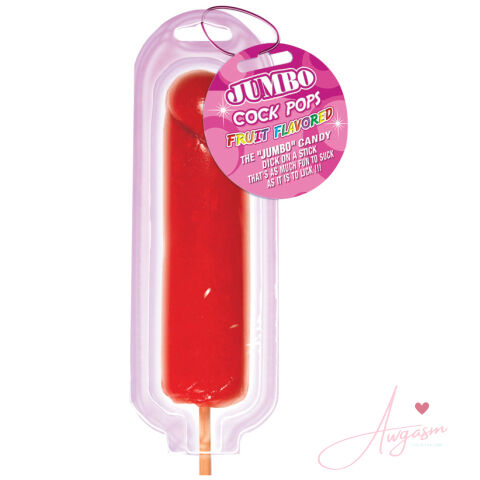 Jumbo Cock Pops-Strawberry