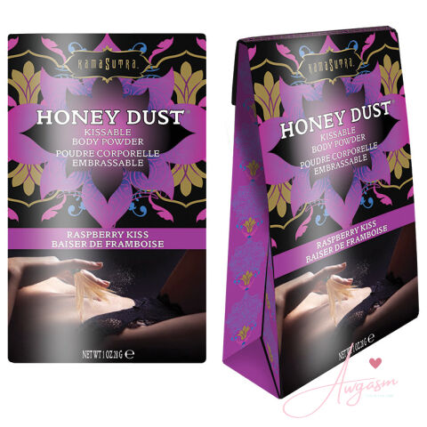 Kama Sutra Honey Dust-Raspberry Kiss 1oz  (Extended Manufacturer Backorder)