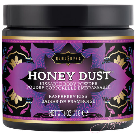 Kama Sutra Honey Dust-Raspberry Kiss 6oz  (Extended Manufacturer Backorder)