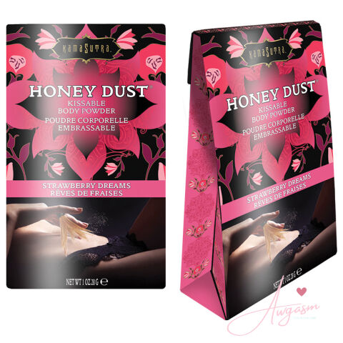 Kama Sutra Honey Dust-Strawberry Dreams 1oz  (Extended Manufacturer Backorder)