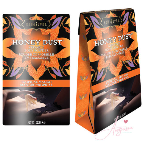 Kama Sutra Honey Dust-Tropical Mango 1oz  (Extended Manufacturer Backorder)