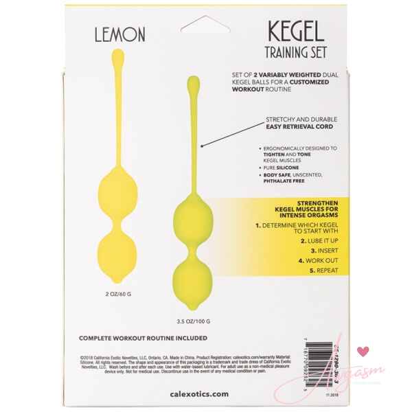 Kegel Training Set-Lemon - Image 4